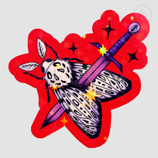 Sword Moth Sticker