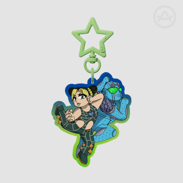 Jolyne Cujoh Chibi Keychain