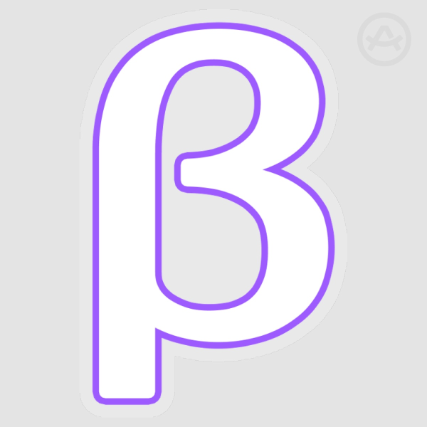Omegaverse: Beta Symbol (Vinyl Sticker)