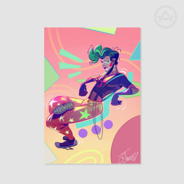 80’s J-Boy Poster Print