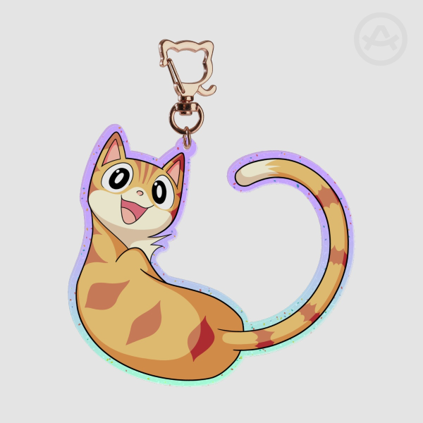 Pumpkin's 16th Birthday Celebration Keychain