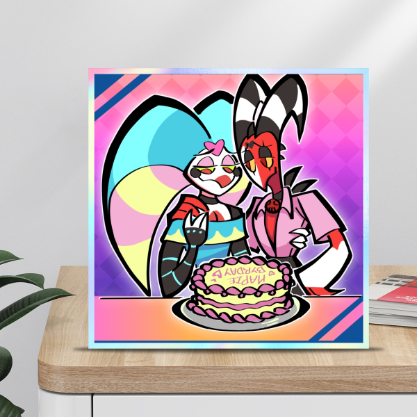 Together on Fizzie's Bday - Art Board