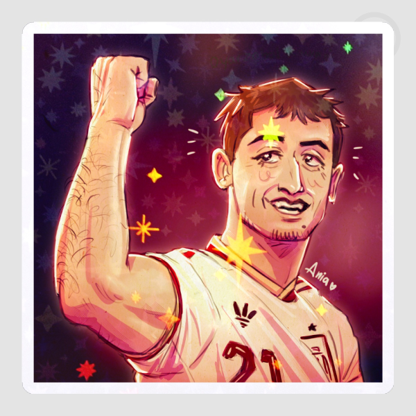 Mikel Oyarzabal Holo Star Sticker