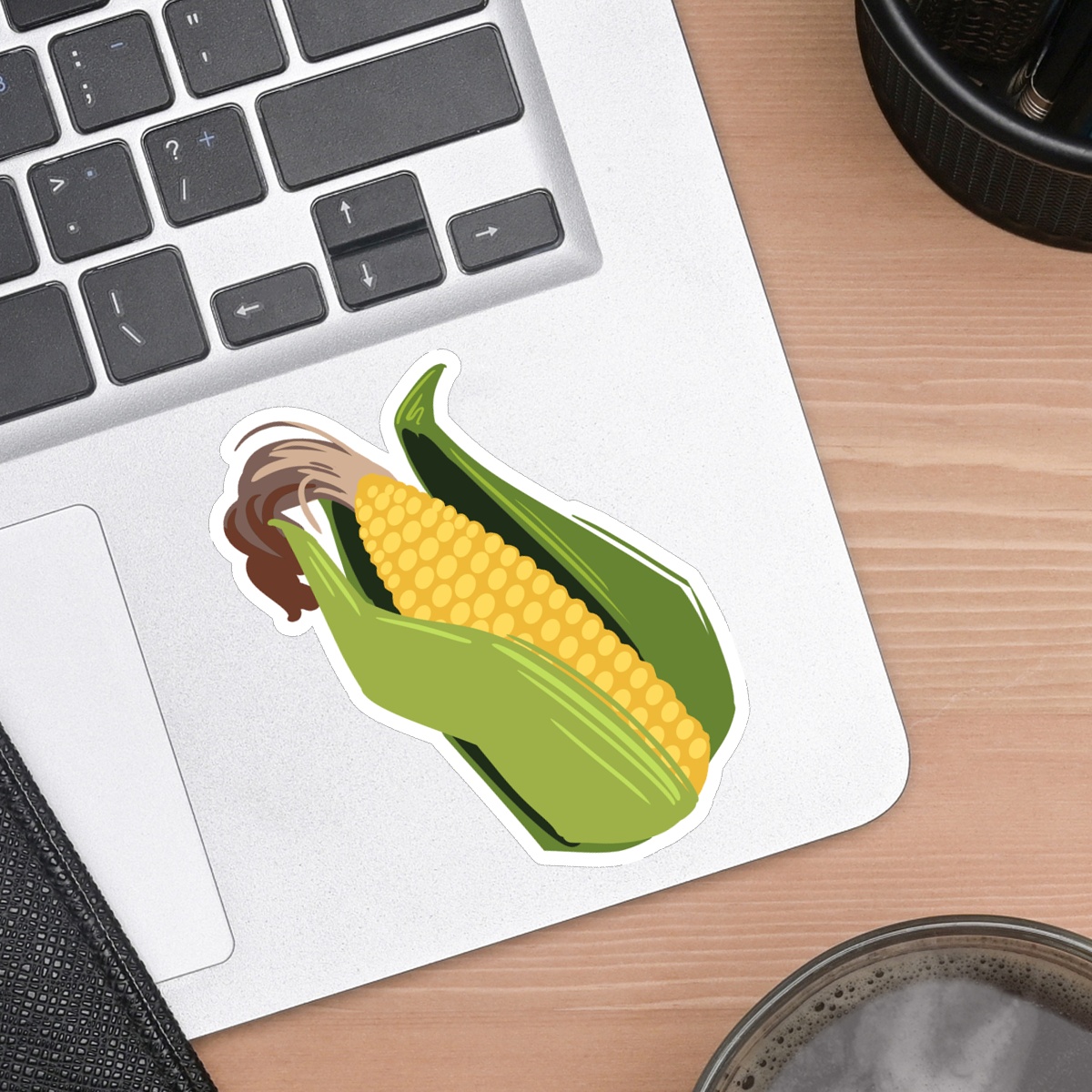 Corn Cob R - Sticker