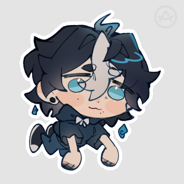 William Wisp Sticker