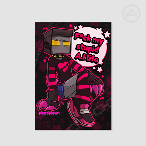 Rita's Stupid AI Life Print