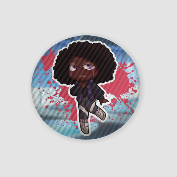 Chibi Natasha Lenticular Round Badge - 2.28"(58mm)