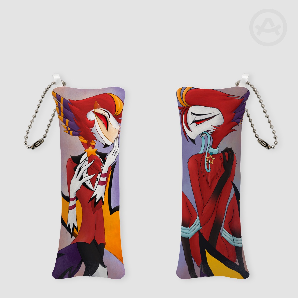 Vassago Mini Body Pillow Keychains