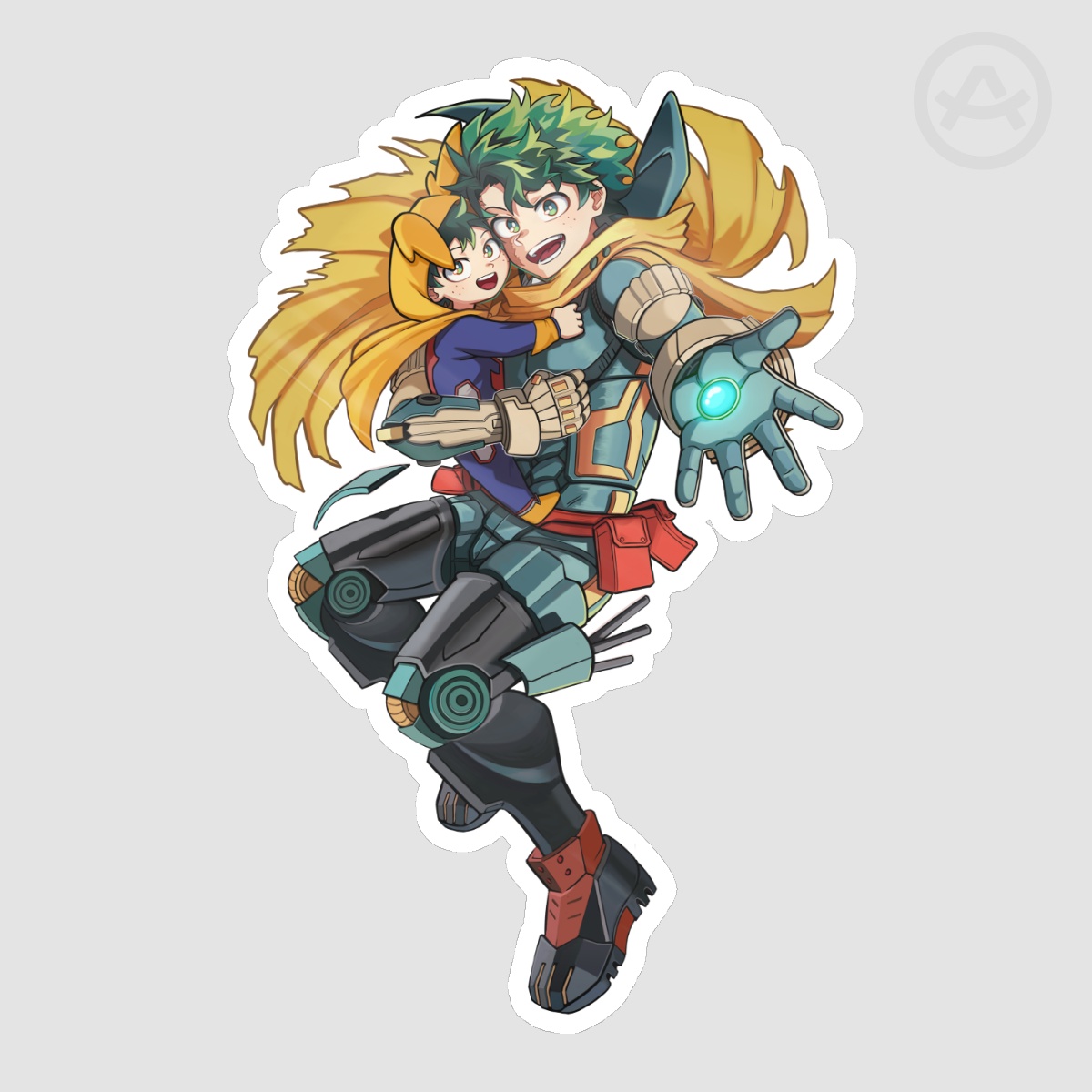Deku Birthday Sticker 2026