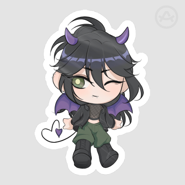 Keiran (OC) - Die Cut Stickers