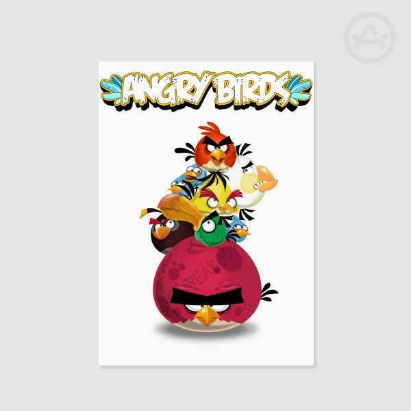 Angry Birds Stack Poster