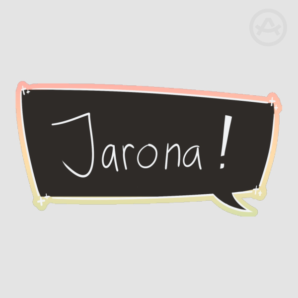 Flowery Jarona Deltarune Sticker