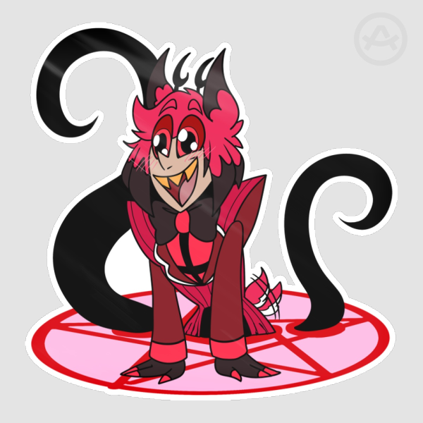"I was summoned" Alastor sticker