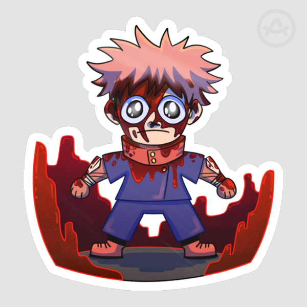 Poor Yuji Sticker