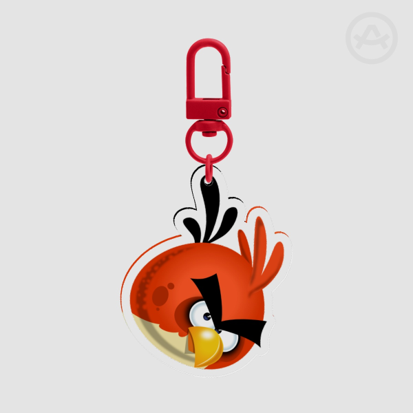 Angry Birds Red Bird Keychain