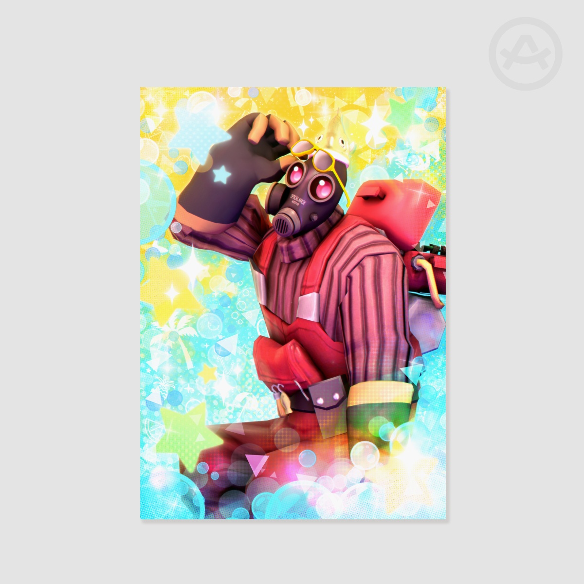 Summer Pyro A5 Poster