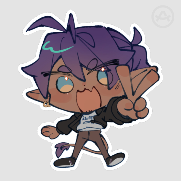 Vyncent Sol Sticker