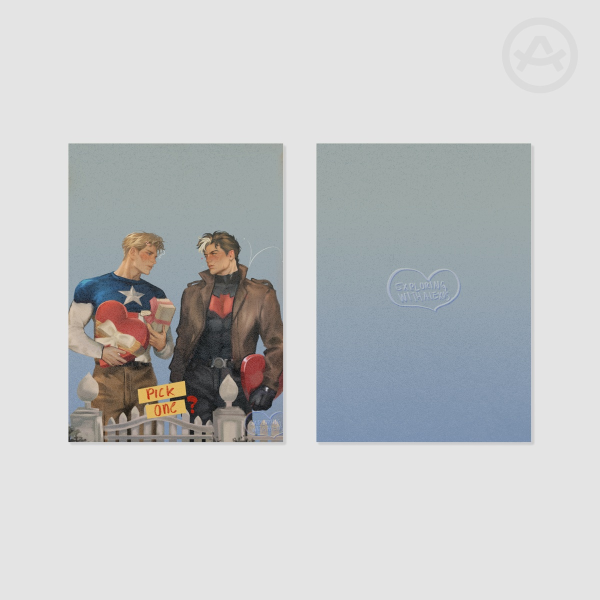 Jason Todd and Steve Rogers Photocard