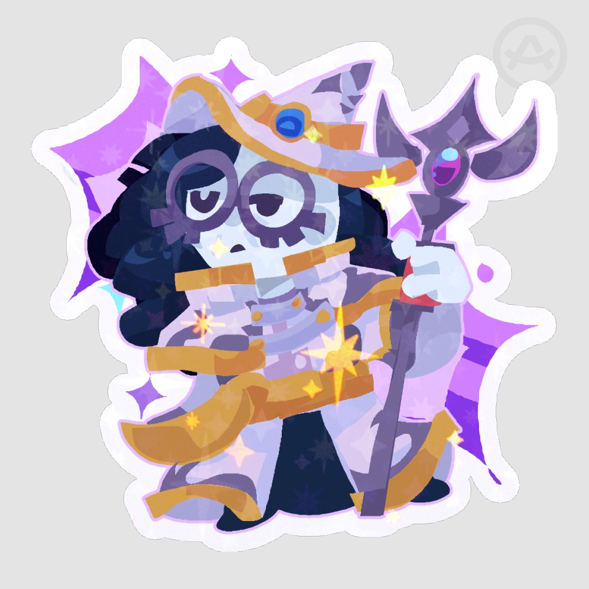 Powerful || Blocktales Demo 5 Sticker