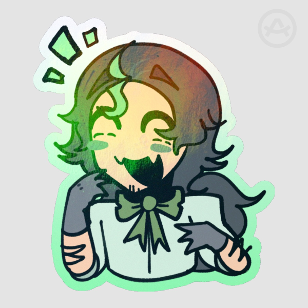 [ OC ] Clef || Holographic Sticker