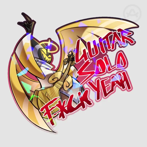 Adam "Guitar Solo" Sticker
