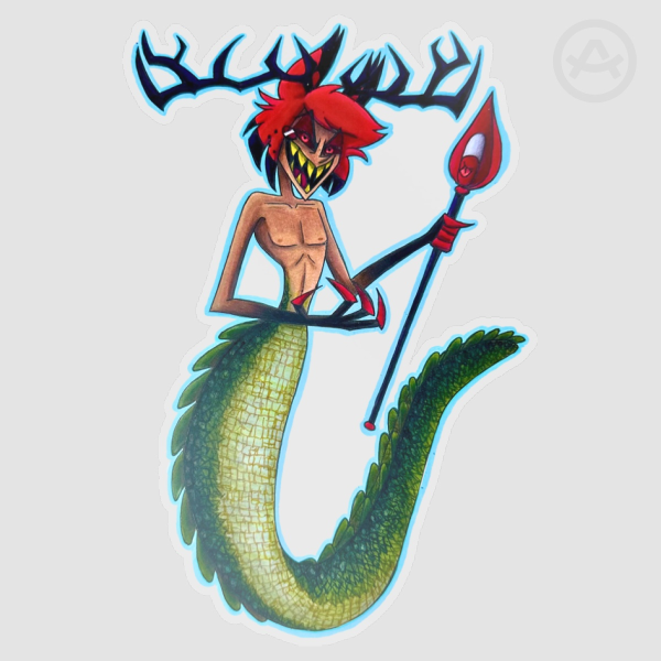 Alastor Alagator Sticker
