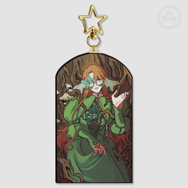 FFXIV Halmarut Wood Keychain