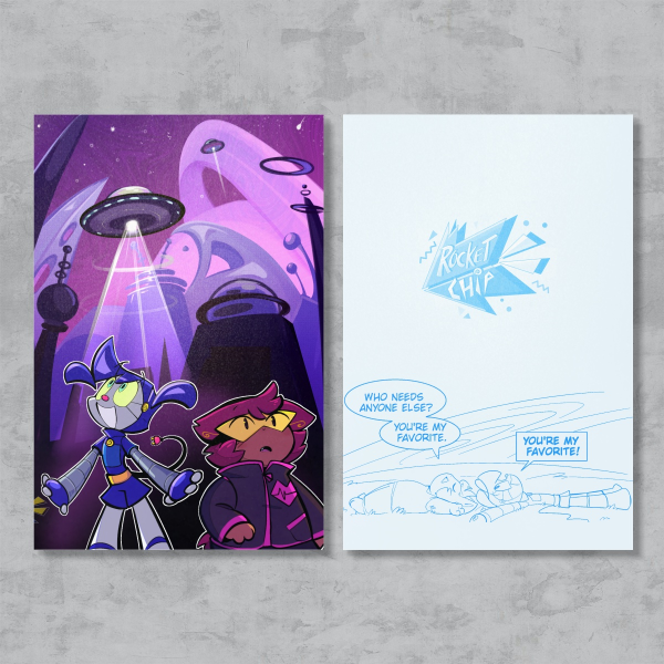 Galaxcity Postcard