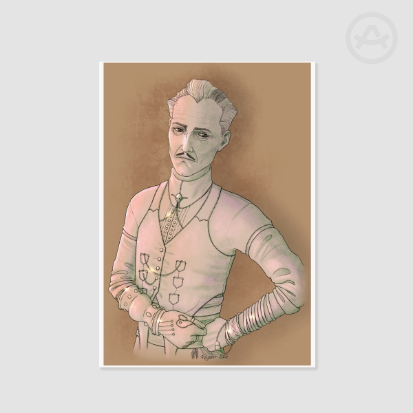 Poster Emmrich Volkarin - Posing A4