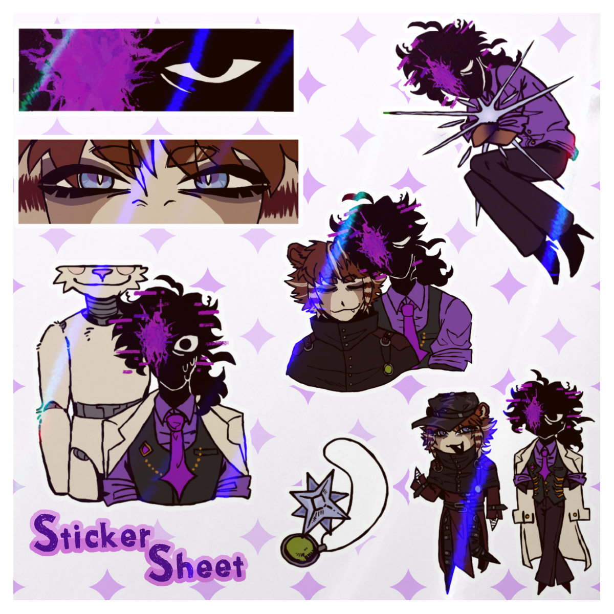 Assassin duo Sticker Sheet