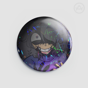 [ OC ] FAKER || Broken Glass Pin Badge