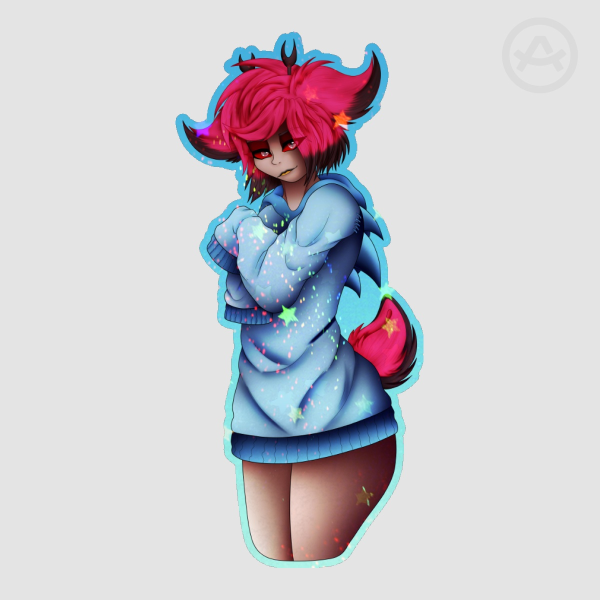 Hoodie Thief Sticker