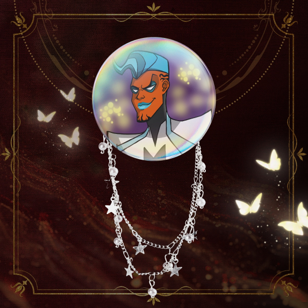 The Beyonder Round Badge With Chains