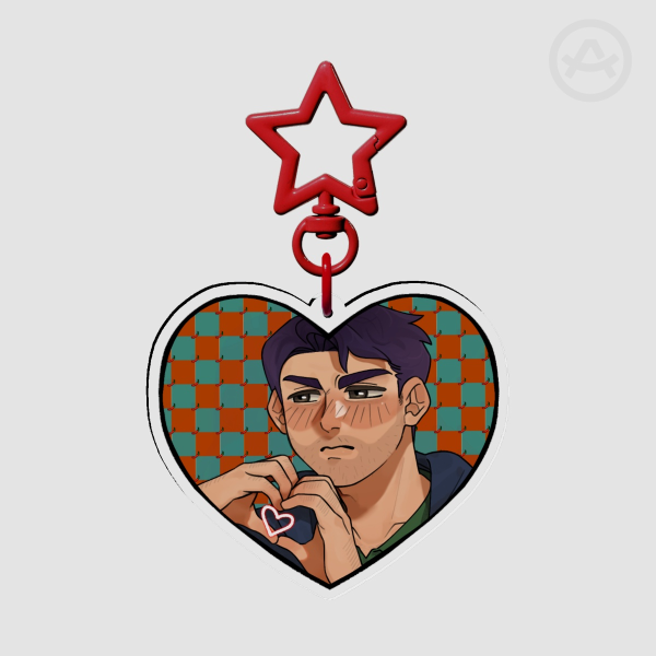 shane acrylic keychain | STARDEW VALLEY