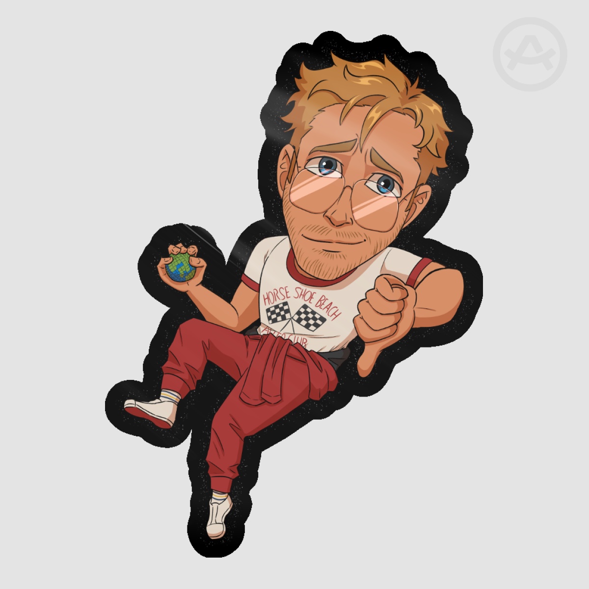 Ryland Grace Chibi