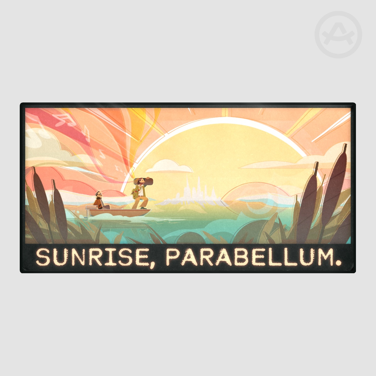 [DE Sticker] Sunrise, Parabellum.