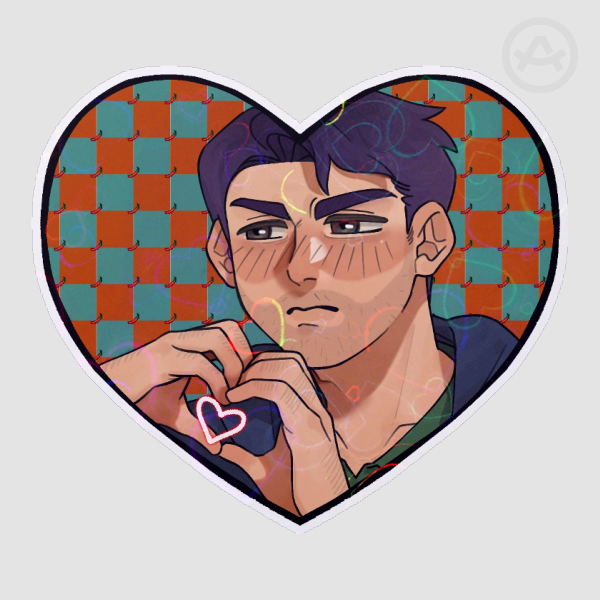 shane holo sticker | STARDEW VALLEY