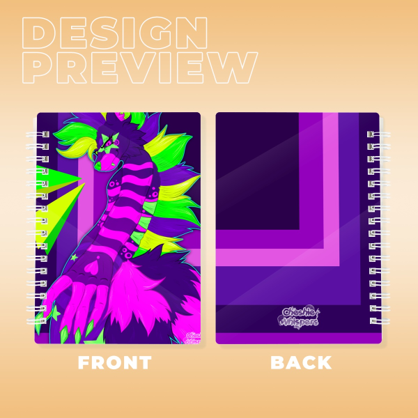 Cheshie Custom Spiral Notebook