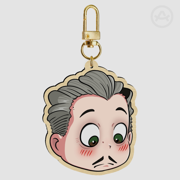 Emmrich Volkarin Blush Wood Keychain
