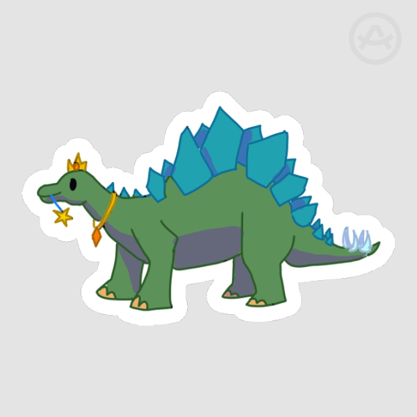 Stegosaurus Sticker
