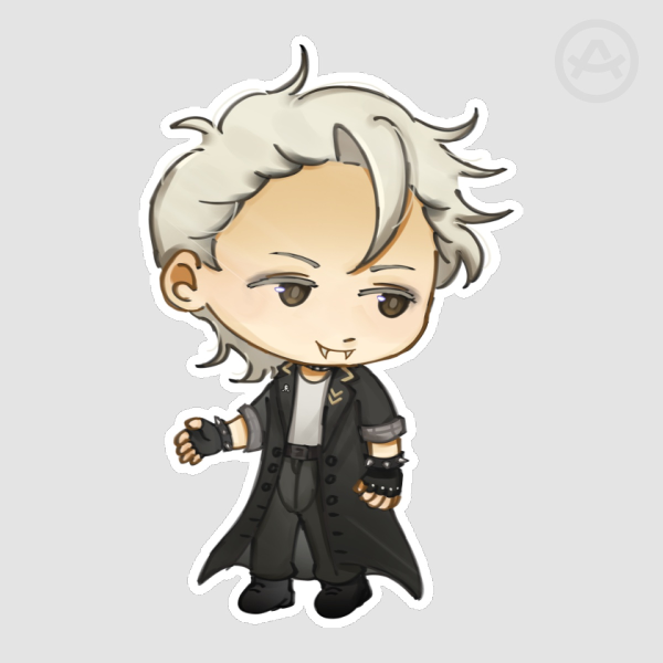 david fangs sticker
