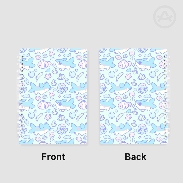 Underwater Friends | Double-side Spiral Notebook