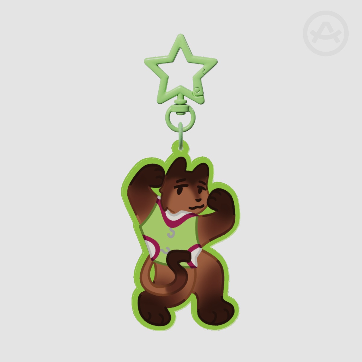 Hankitty 5 Keychain