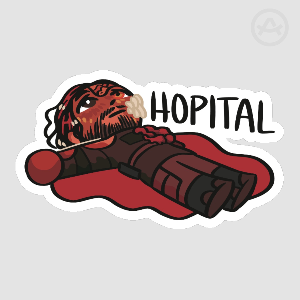 [IRON LUNG] Simon Hopital Sticker