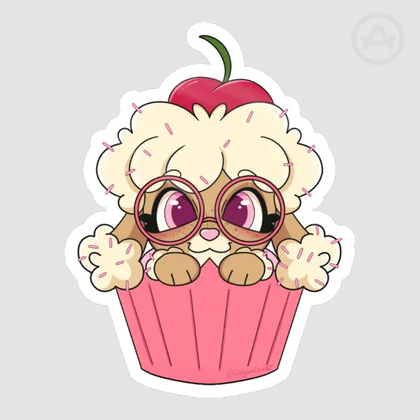 Maisie Cupcake Sticker