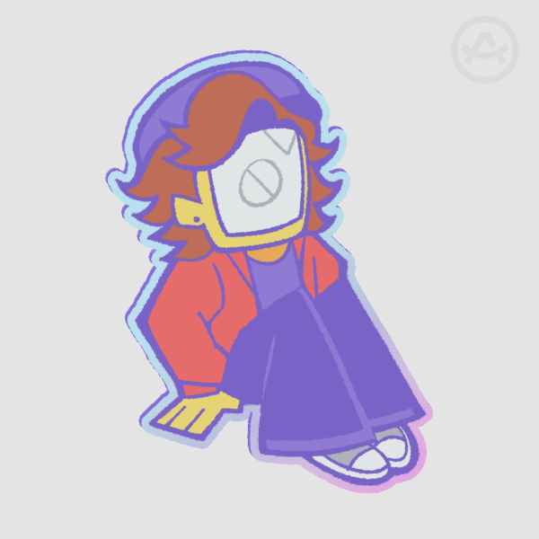 Kasper Gummy Pin (Acrylic)