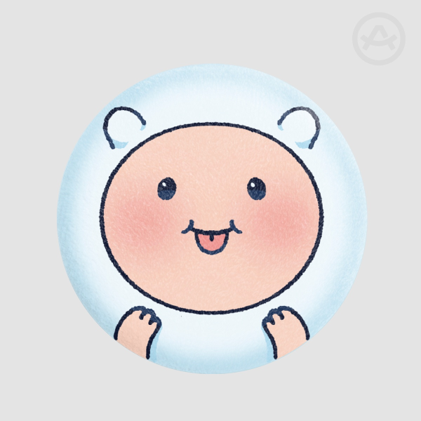 Finn Plush Badge