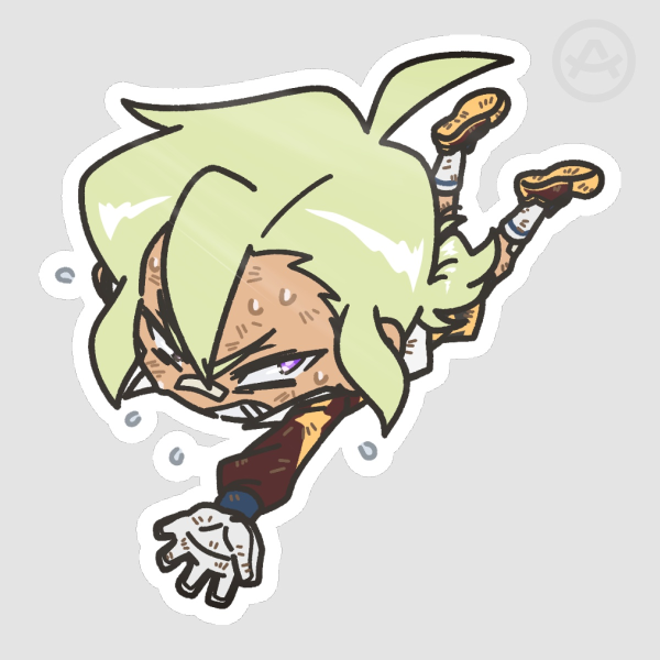 KIBO MOTARASU (OC) GOALKEEPER JERSEY ver2 sticker