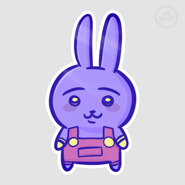 Chiikawa Jax Die Cut Sticker