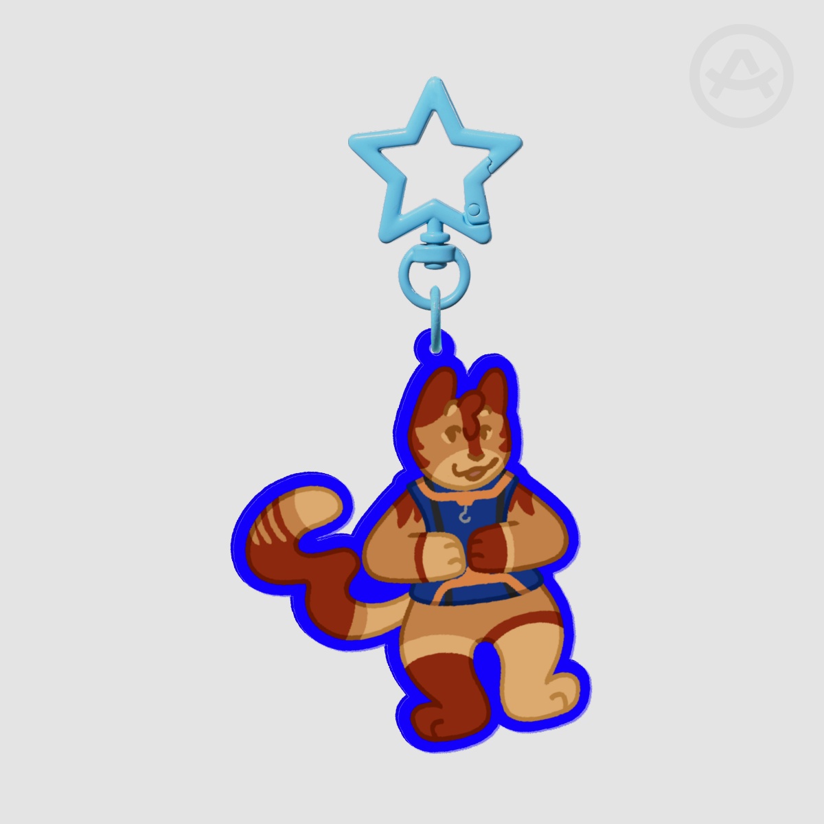 Hankitty 3 Keychain
